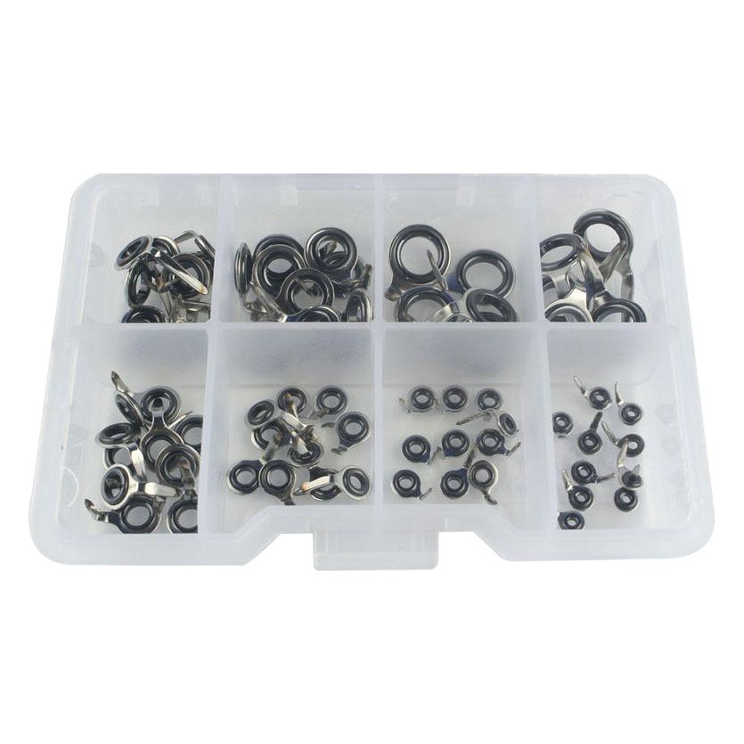 Luya varilla guía ojo guía anillo traje multi-número balsa varilla Acero inoxidable cerámica anillo de alambre de una sola pierna AliExpress