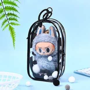 ������һ������20cm�Ӻ��o��labubuǰ������͸�����m�ռ{���ް�