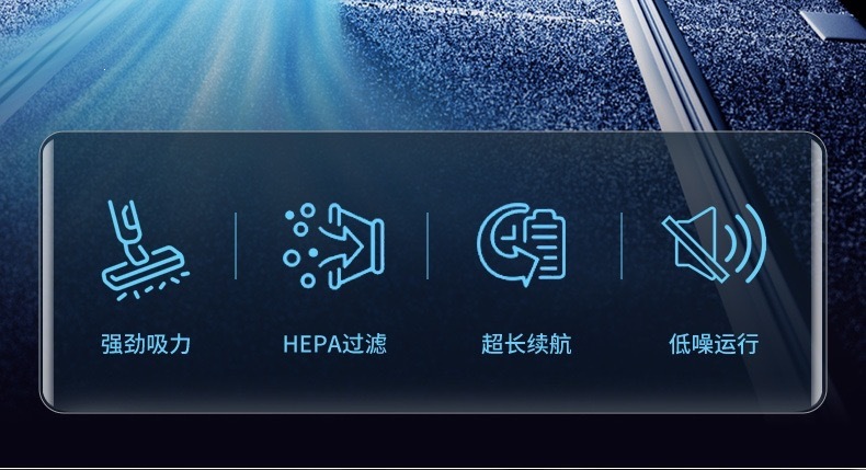 Cross-border portable wireless cleaning high-power strong suction dust remover for car and home use mini small car vacuum cleaner