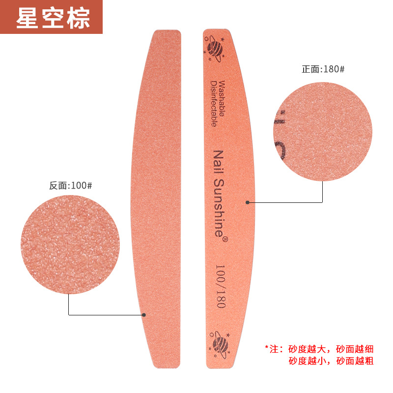 Nuevo arte de uñas curvo de media luna transfronterizo