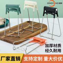 批发不锈钢防烫夹提盘器厨房蒸笼隔热盘子夹砂锅夹子取盘夹防滑夹