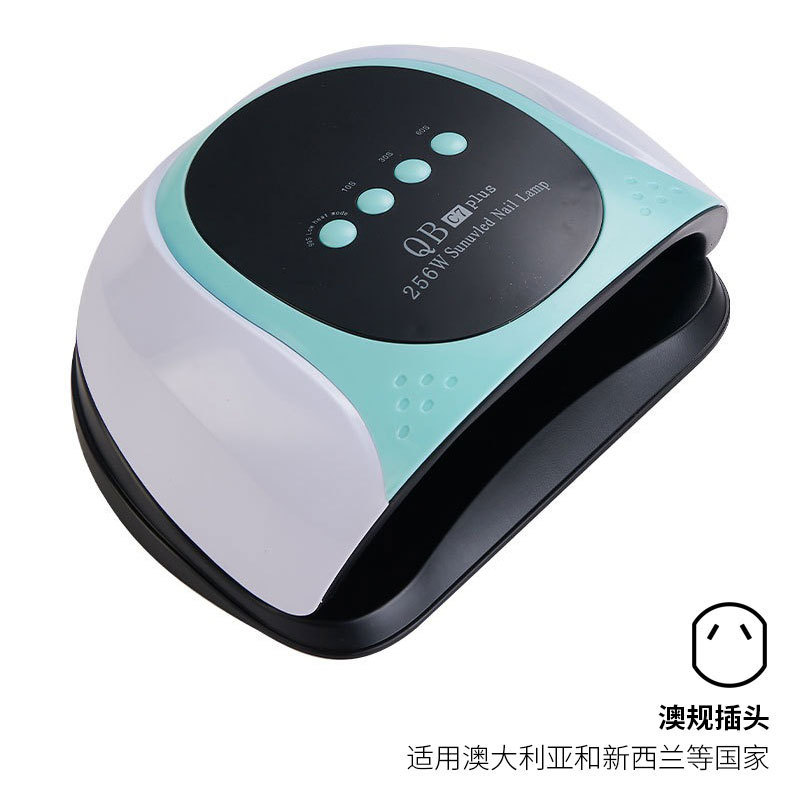 Lámpara de Fototerapia para Uñas Transfronteriza, Máquina de Uñas de Alta Potencia de 256 W, Lámpara de Fototerapia, Esmalte de Uñas en Gel, Lámpara de Curado de Uñas Especial, Venta al por Mayor