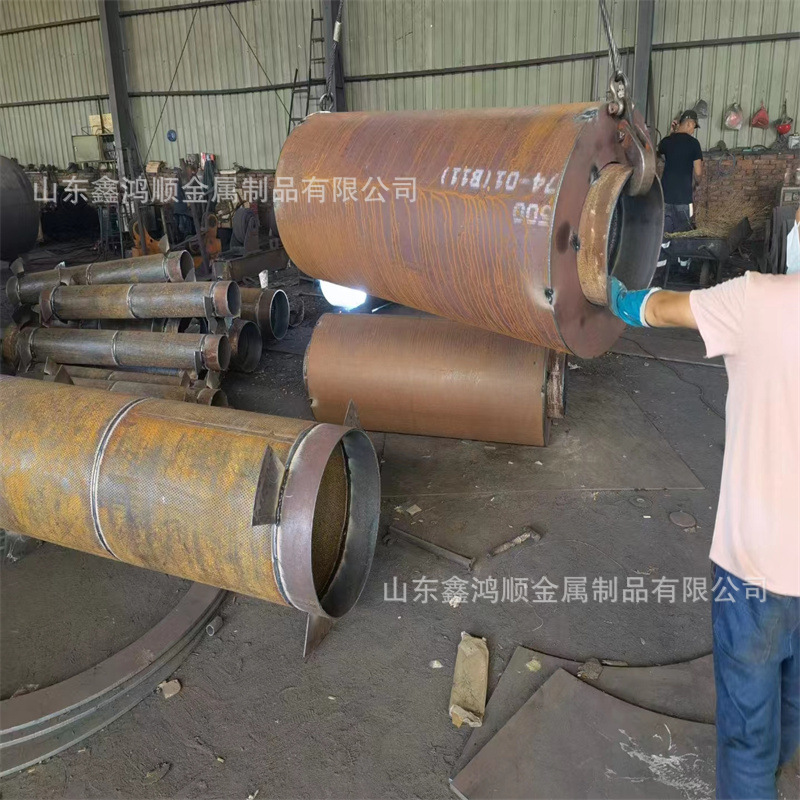 Q345B厚壁钢板卷制异性锥管 机械加工可用 大口径双面埋弧钢管