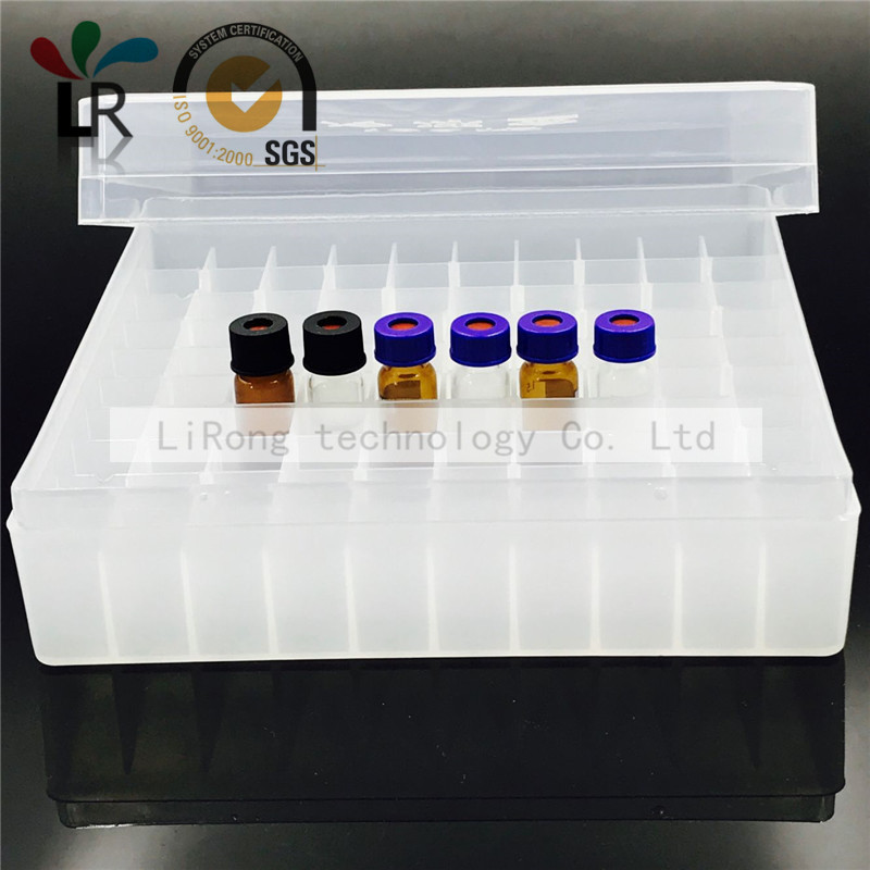 100格冷冻盒 冻存盒2ml 可放100个1.8ml冷冻管 耐低温 -180度