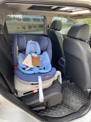 old newborn safety seat: Car child safety seat - blue