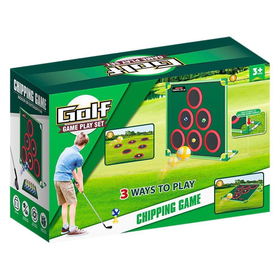 Juegos de golf transfronterizos almohadilla objetivo banda de soporte práctica indoor al aire libre juego interactivo padre-hijo lote
