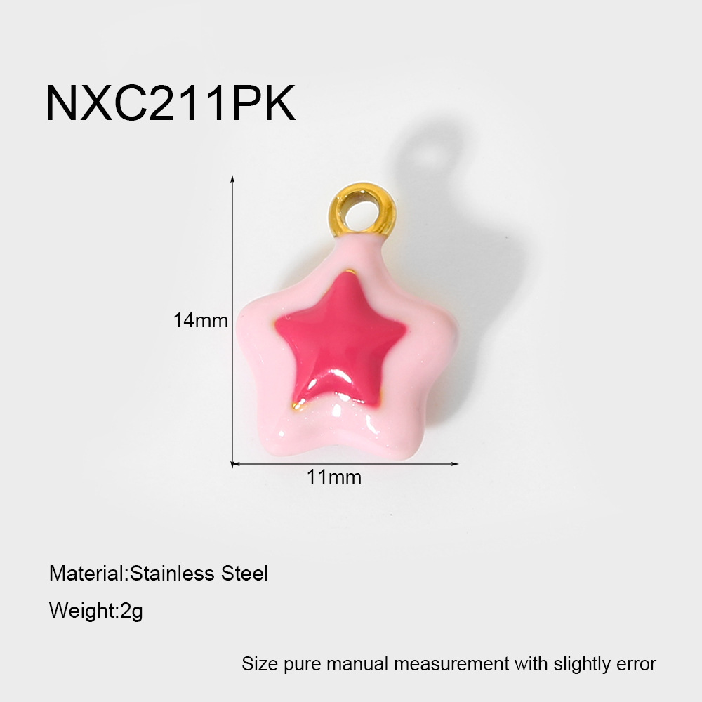 2g Weight 0.03µm-0.05µm Gold Plating Thickness PVD Coated Gold Plating Process Pendant, Beads Jewelry Making Type 18K Real Gold Plated Plating Material 1 Piece Quantity 304 Stainless Steel Material Geometric, Star Pattern Cute, Simple Style Style Plating Craft 1 Piece 304 Stainless Steel Geometric Star Polished Pendant Beads DIY Ornament Accessories 21