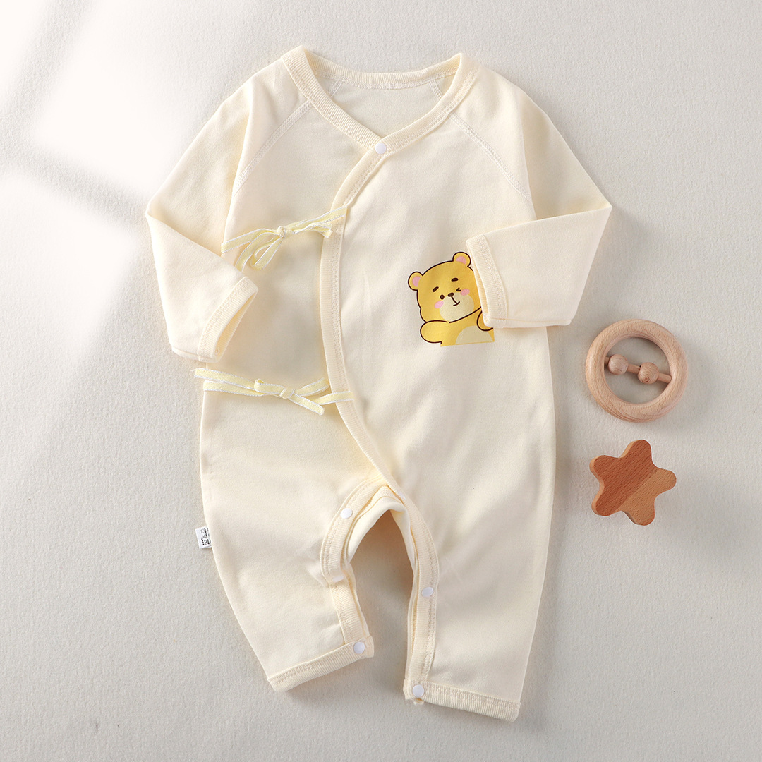 Nuevo abrigo de mariposa recién nacido ropa de bebé 0 - 3 - 6 meses ropa de bebé de algodón