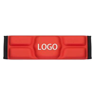 Clothing Protector, Anti-Slip Car – Seat belt shoulder pad - red-one-with-logo-please-specify-car-logo