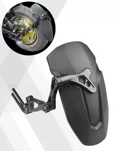 Suitable for No.9 M95Cmznzmix Mavericks N1S Electric Vehicle Universal Modification Accessories Imitation Carbon Fiber Rear Fender