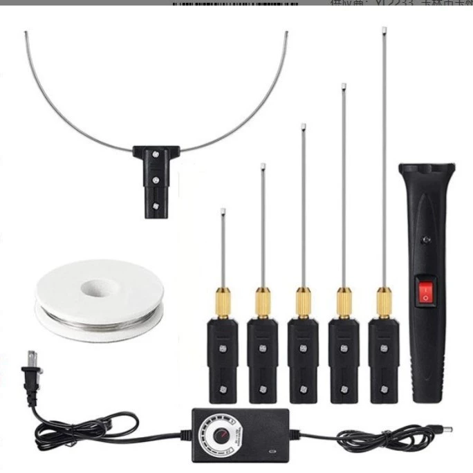 Прямые Поставки пены с фабрики жемчужный хлопок KT доска Baolilong резка с прорезями для копания игольчатого типа электрическая ручка для резки пены