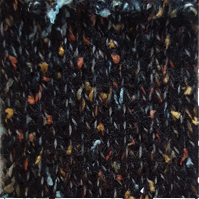 Punto rojo y blanco paño de lana Jacquard de una sola cara acrílico paño de lana de diseño profesional de lana jacquard tela ventas directas de la fábrica