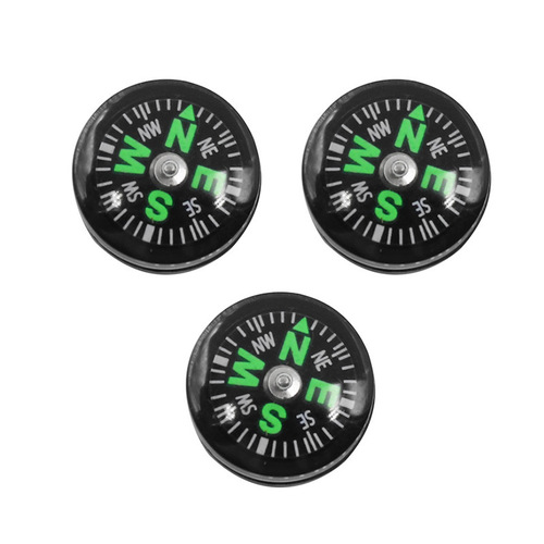 15mm micro oil-injected compass for stationery, clothing and decorative accessories pocket mini compass outdoor north compass