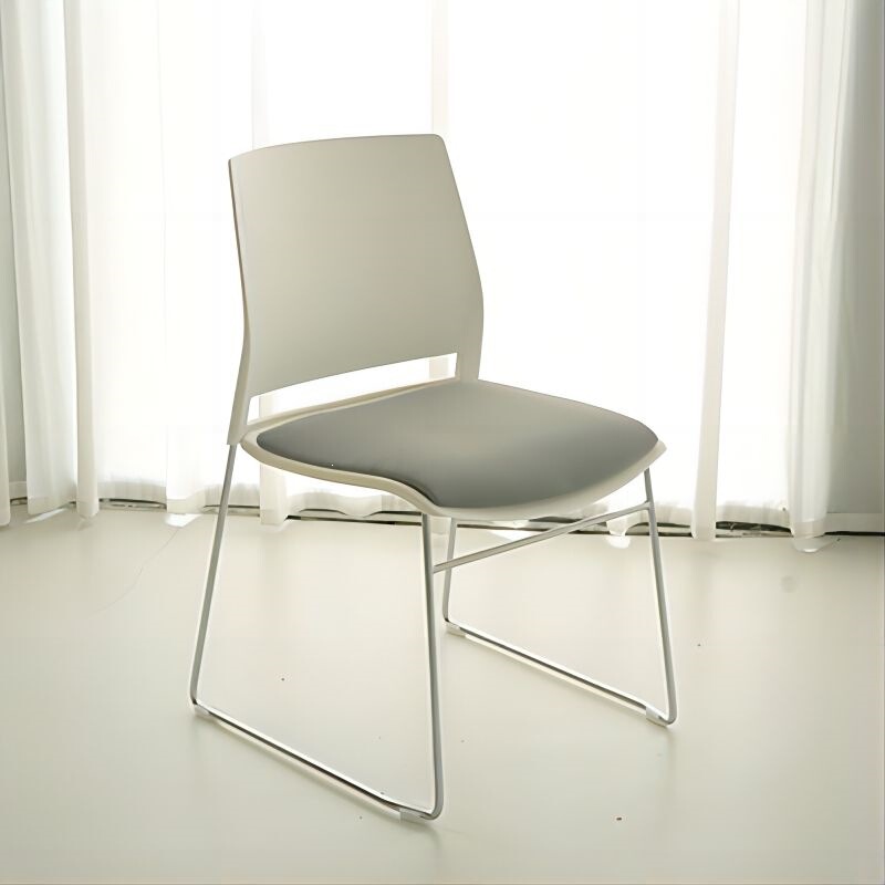 Training chair, simple conference chair, solid steel office chair, comfortable staff office meeting and leisure chair with backrest Training chair, simple conference chair, solid steel office chair, comfortable staff office meeting and leisure chair with backrest