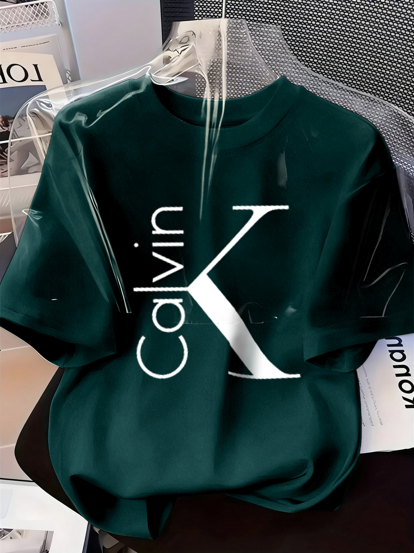 Men's Summer Casual Fashion Short Sleeve Crew Neck T Shirt Cross Border Hot Selling Item Popular Online Item_viptrois.com