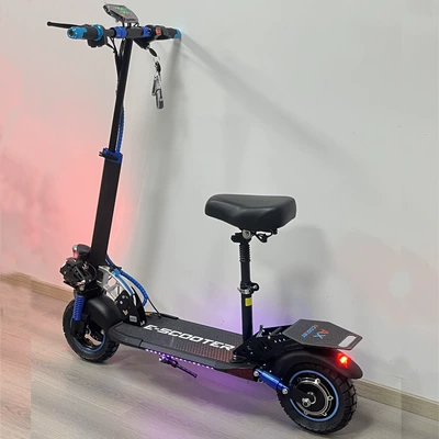 10inch E10 Foldableable Mobility Scooter Electric Scooter Large Screen with Tail Electric Scooters