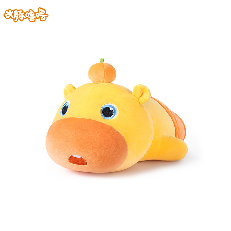 Duolove 共同ブランドの本物のカピバラ ルルぬいぐるみ人形なだめる睡眠人形 Douyin インターネット有名人の装飾品卸売