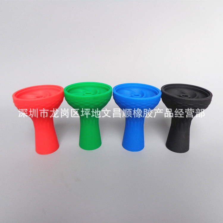 按图纸加工硅胶电子烟配件 硅胶水烟锅 电子水烟帽配件硅胶产品