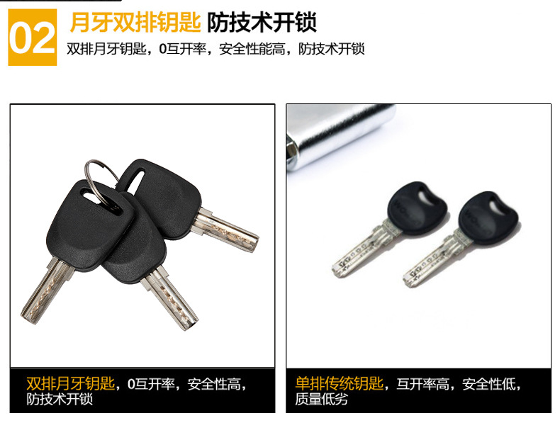 Car steering wheel lock car lock anti-theft lock with blade accessories safety self-defense telescopic multi-function car lock