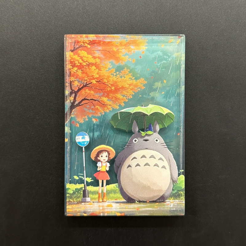 新しいクレヨンしんちゃん流砂冷蔵庫ステッカー漫画アニメーションパーソナライズされたクリエイティブ高価値アクリル磁気装飾ステッカー|undefined