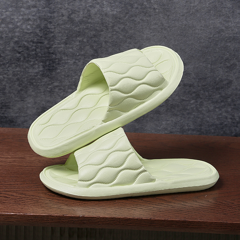 Flowing lines-light green