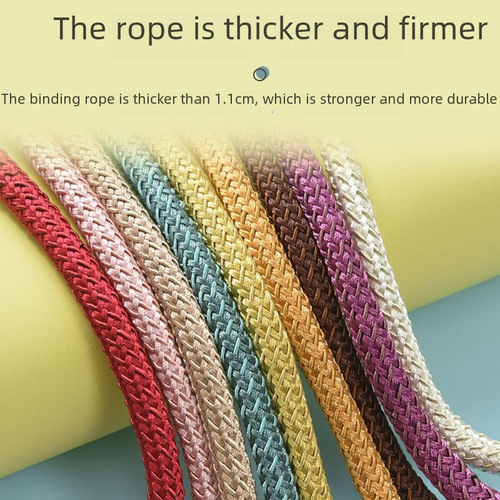A creative curtain tie cord with a versatile magnetic fastener, suitable for modern minimalist curtains, pearl tie cord, no drilling required.