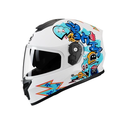 Motosiklet kaskı (dəbilqə) Seasons Cartoon Children's Motorcycle Safety Helmet