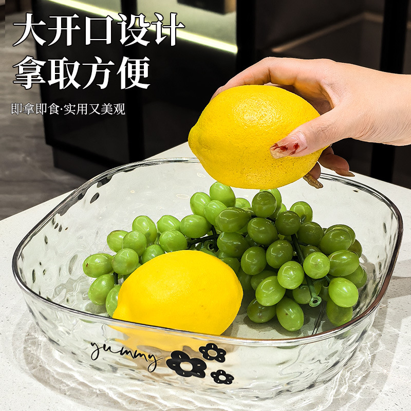 高品質のプラスチックフルーツプレート家庭用コーヒーテーブルフルーツプレート 2025 新しいライト高級スナックキャンディプレート食品グレードのライト高級|undefined