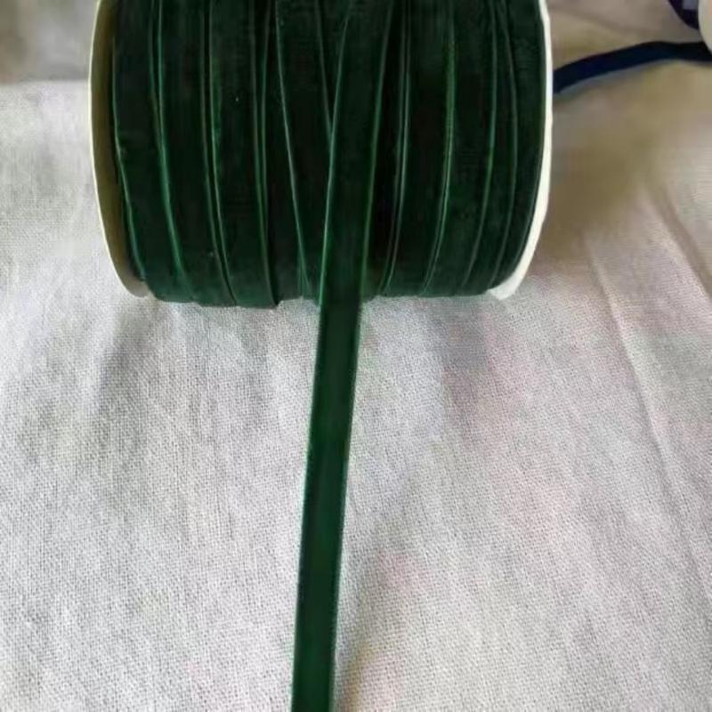 Cinta de Terciopelo de 6-38 mm para Decoración de Bodas y Fiestas, Regalo Hecho a Mano