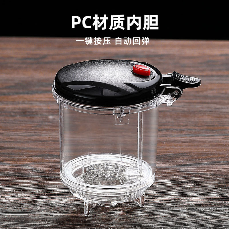 耐高温飘逸杯泡茶壶家用茶具茶水分离泡茶杯茶水分离玻璃茶壶套装|undefined