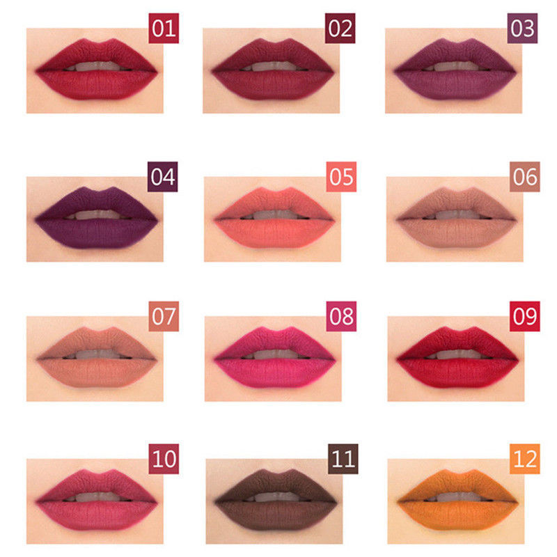 New 36-color Lip Liner Waterproof Non-smudge Nude Color Biting Lip Makeup Matte Multi-color Lip Pencil Lipstick Set