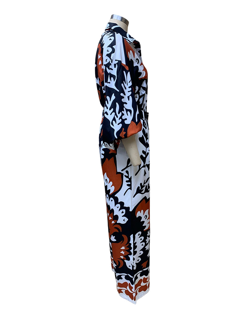 Women's Casual Elegant Color Block Polyester Printing Pants Sets display picture 7