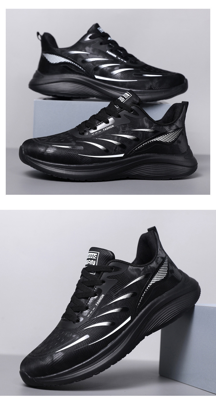 Scarpe da ginnastica da uomo Scarpe da tennis Scarpe da ginnastica Suola in gomma Calzature traspiranti_voghion.com