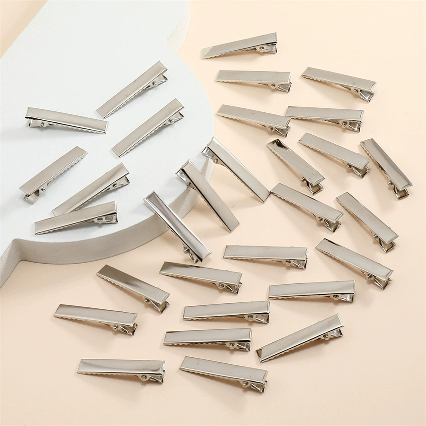Duckbill (Alligator) Hair Clips, Metal DIY Clips for Kids & Ladies, Multi-Size 2–10 cm