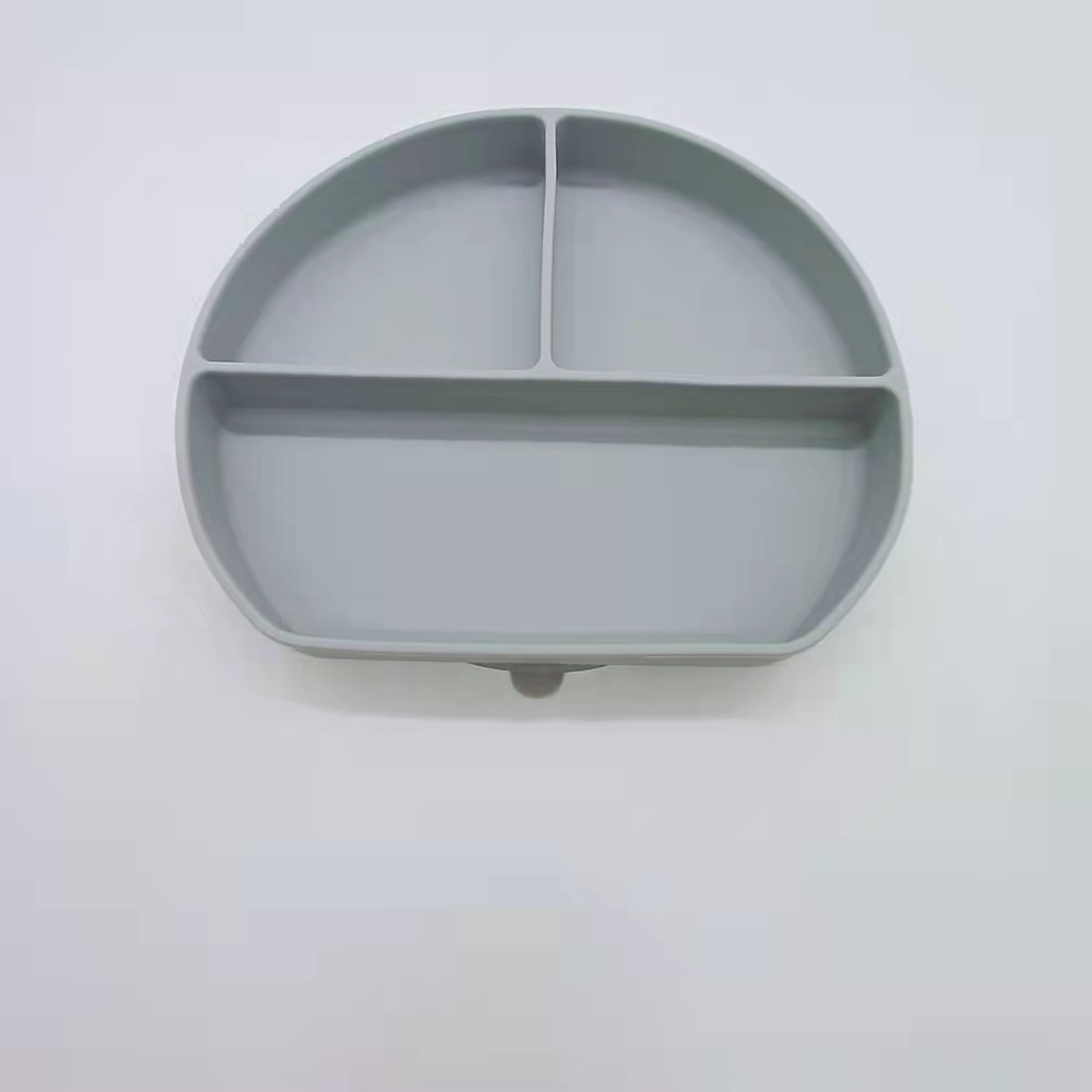 食品级硅胶餐具碗 food grade silicone bowl with suction cup