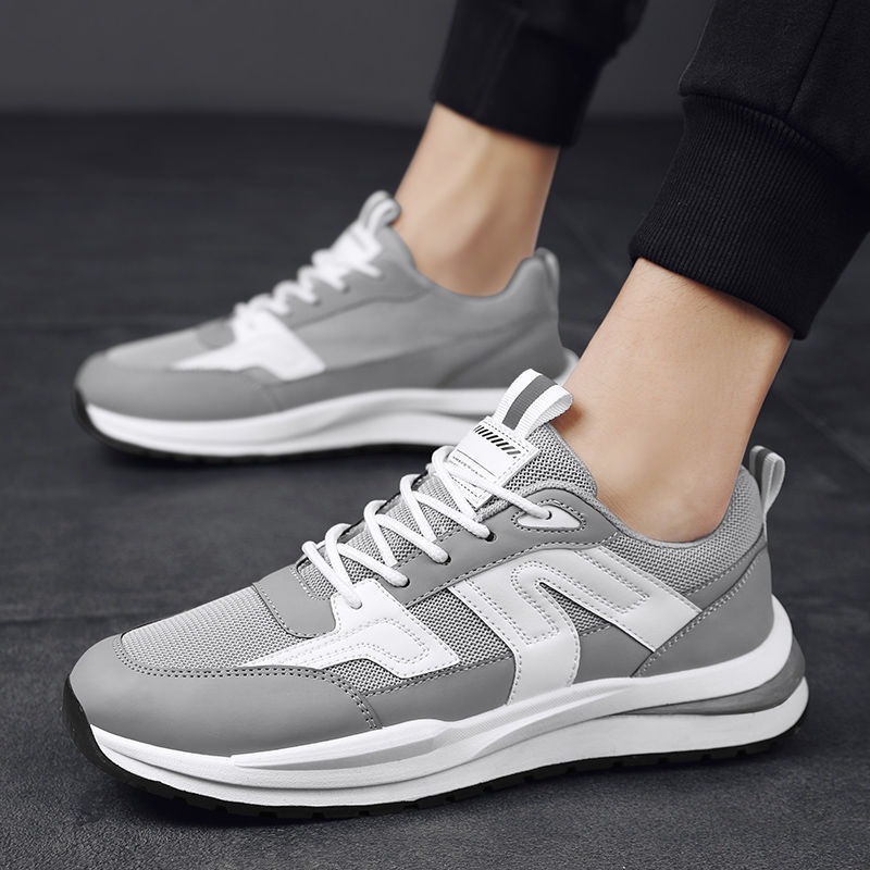 breathable lightweight sports men's autumn running sneakers