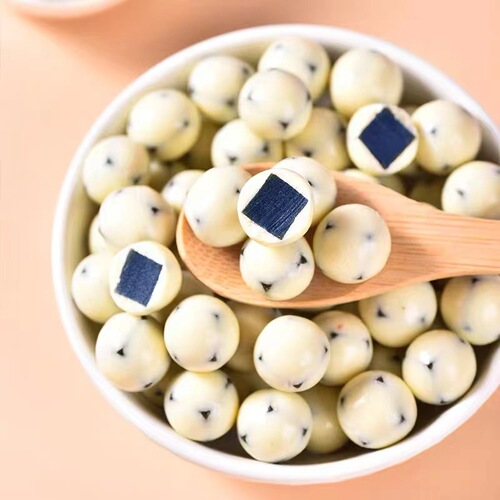 Faismiyu Yogurt Blueberry Balls Bag Packaging 100g Strawberry and Honeysuckle Balls Leisure Festive Candy Gummy Snack Pastries