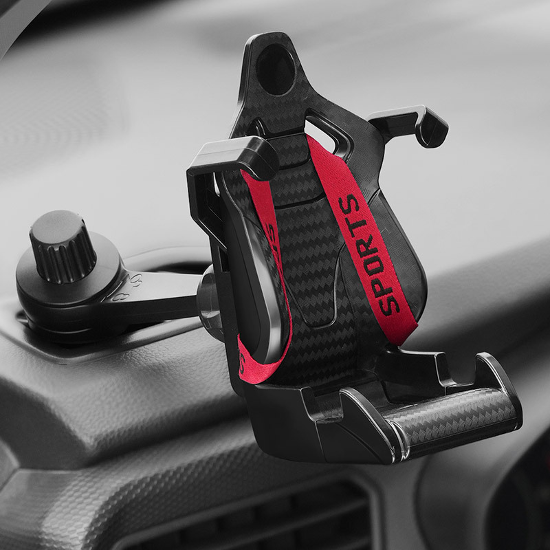 Racer modified mobile phone car bracket car outlet special navigation fixed support frame universal personality