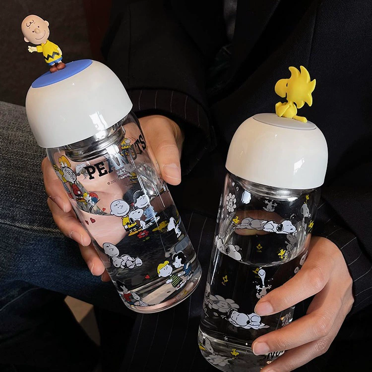 Snoopy, nuby, glass high quality coffee tea