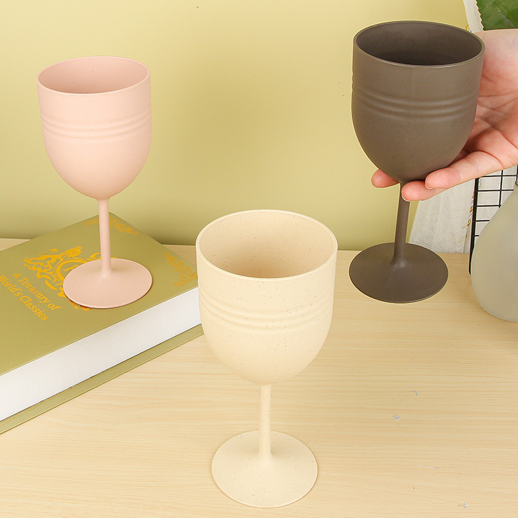 Vaso de gran capacidad estilo europeo, creativo, para champán, vino tinto o agua, plástico, ideal como regalo.