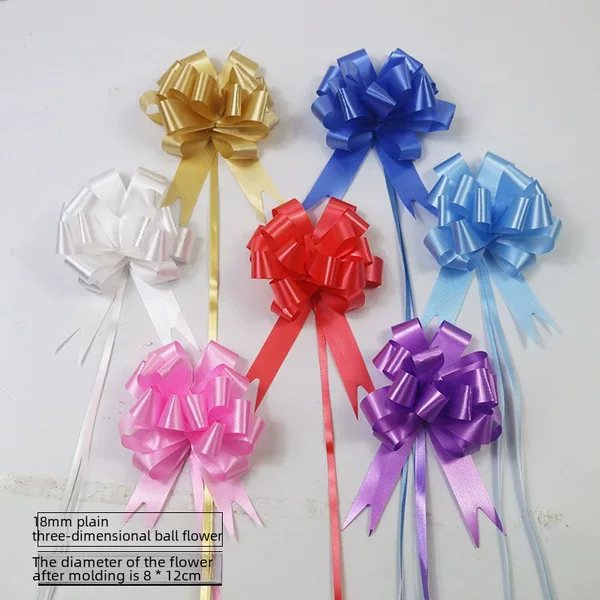 Cross-border three-dimensional ball flower hand flower peace fruit flower gift packaging small plain flower 1.8*80cm