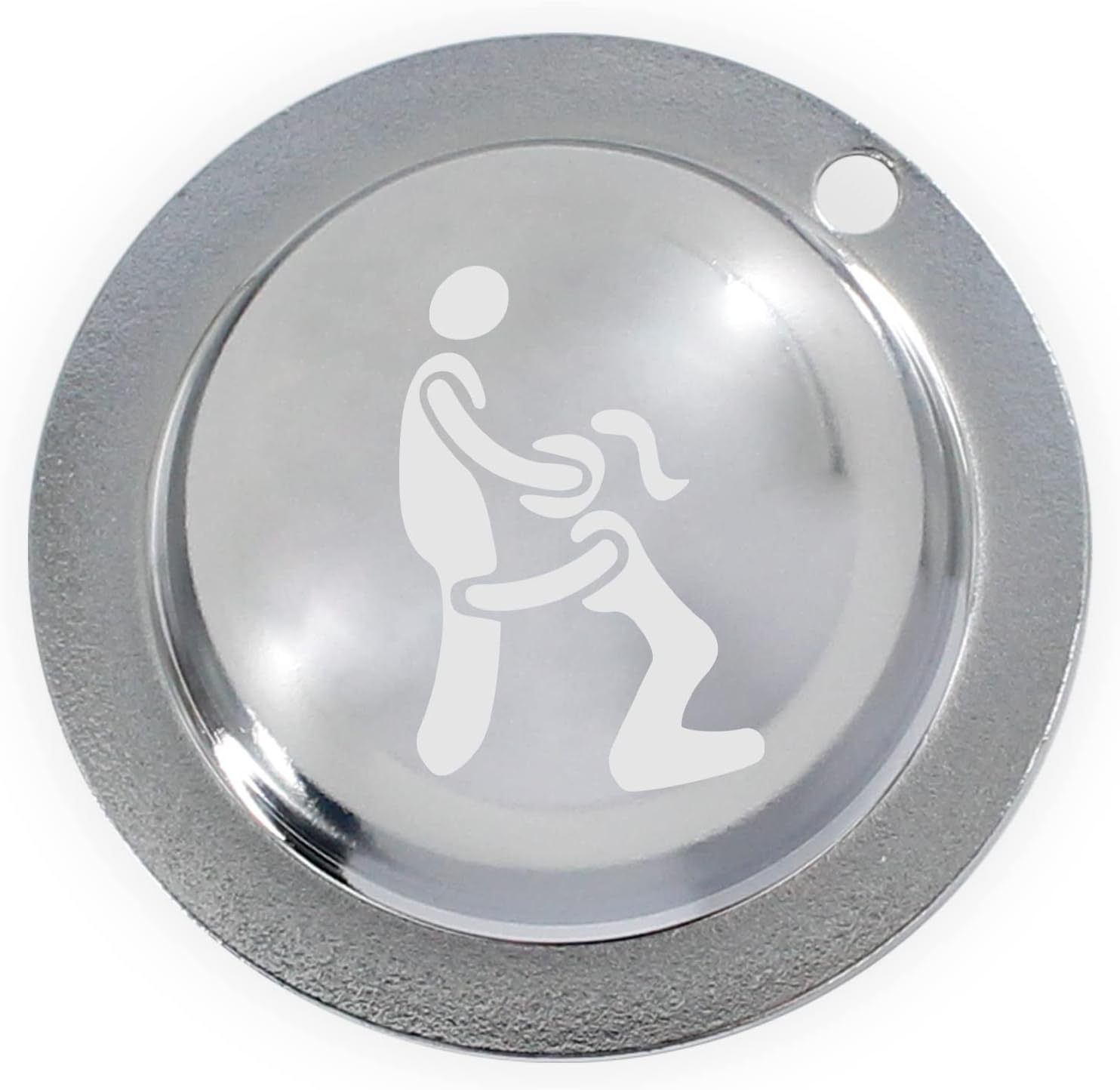 Herramienta de marcado marcador de golf de acero inoxidable patrón de Carta de Acción para adultos DIY pluma de marcado