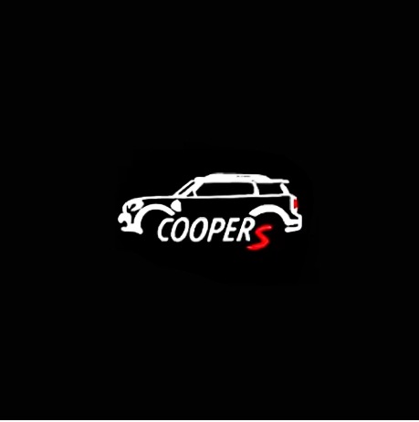 Suitable for Bmw Mini Welcome Light R56 R55 F55 F56 Door Welcome Light Floor Projection Decorative Light