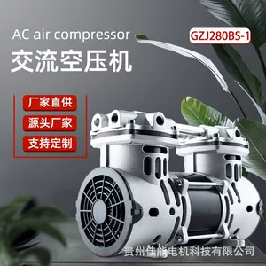 Jinsui Technology 110V60Hz380W Oil-Free Air Compressor Silent Small Air Pump Compressor Portable Air Compressor
