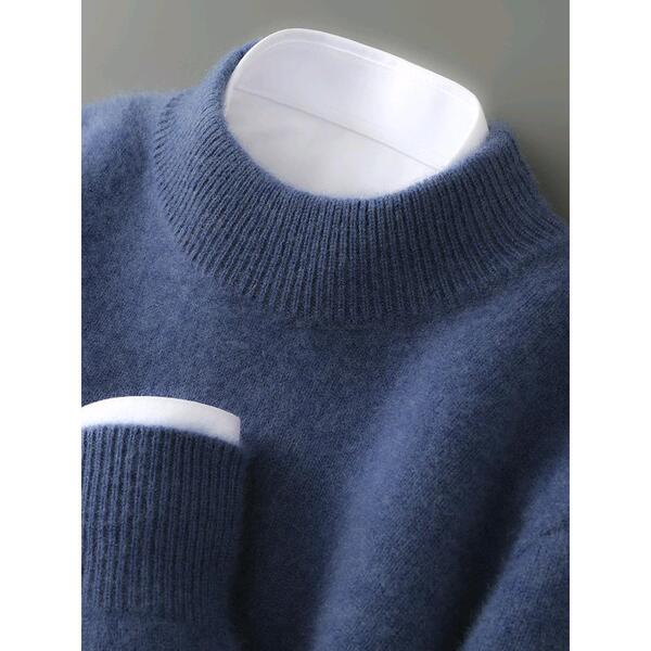 Woolen demi-season sweater