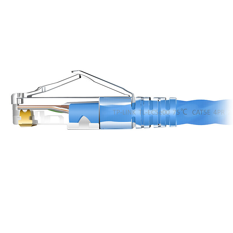 TP-LINK网络跳线五类/六类非屏蔽工程CAT6类网线 100米(整箱) 