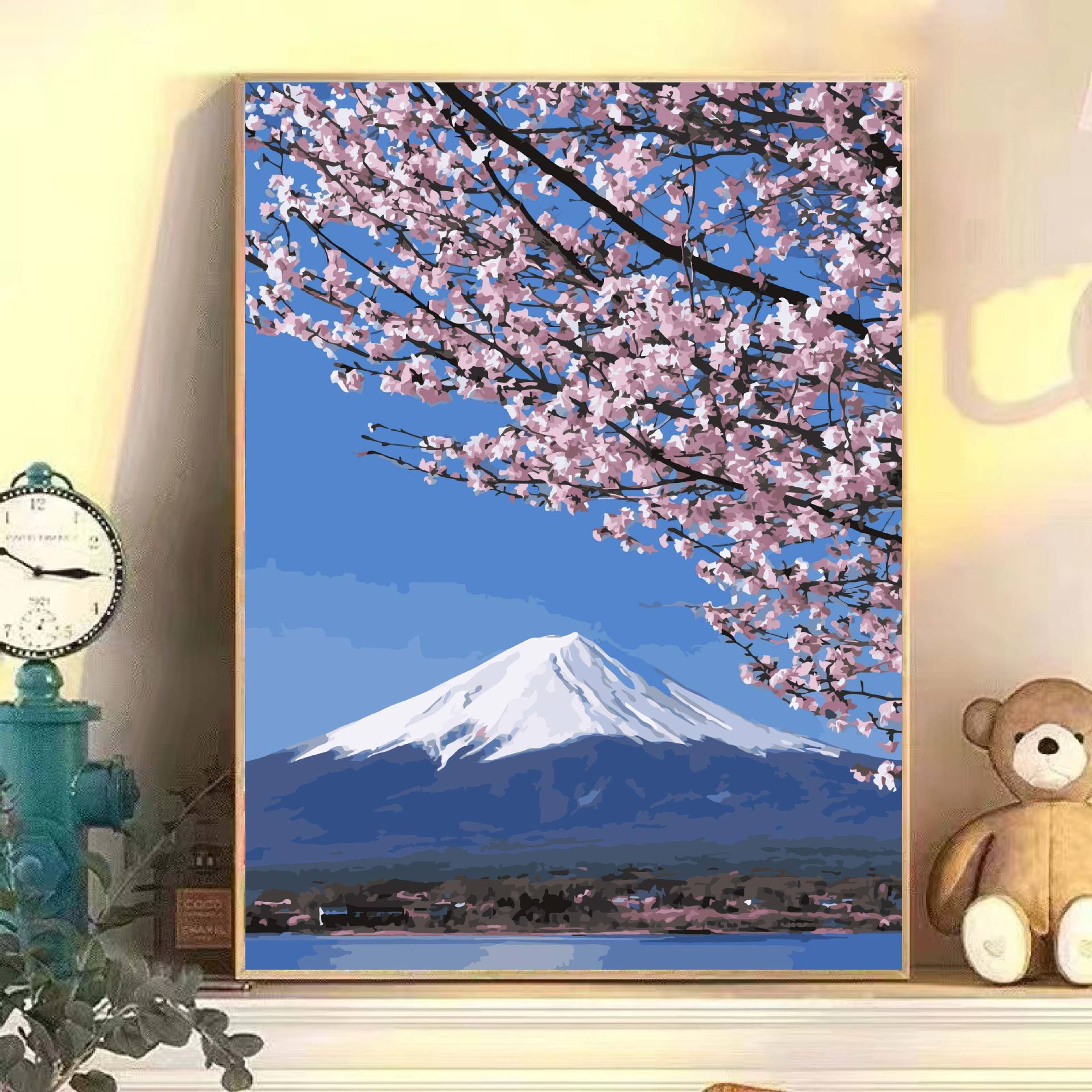 Pintura al óleo digital hecha a mano diy relleno sala de estar decoración de pintura colgante arte relleno pintura al óleo al por mayor