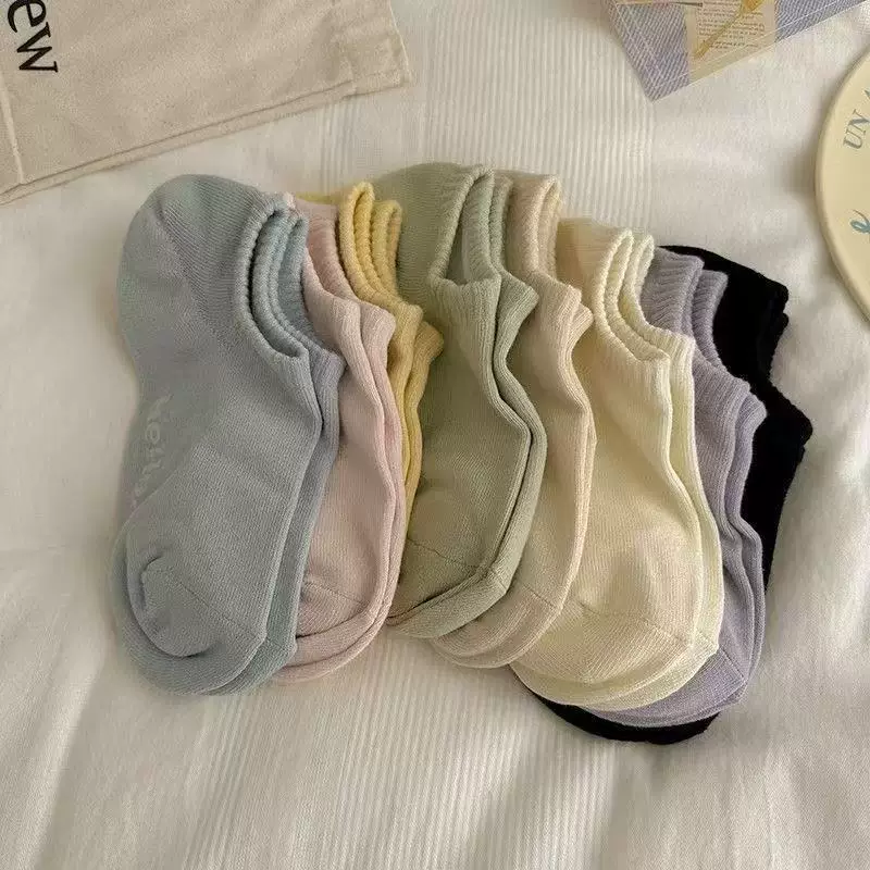 Tide, summer thin non-slip invisible trend socks