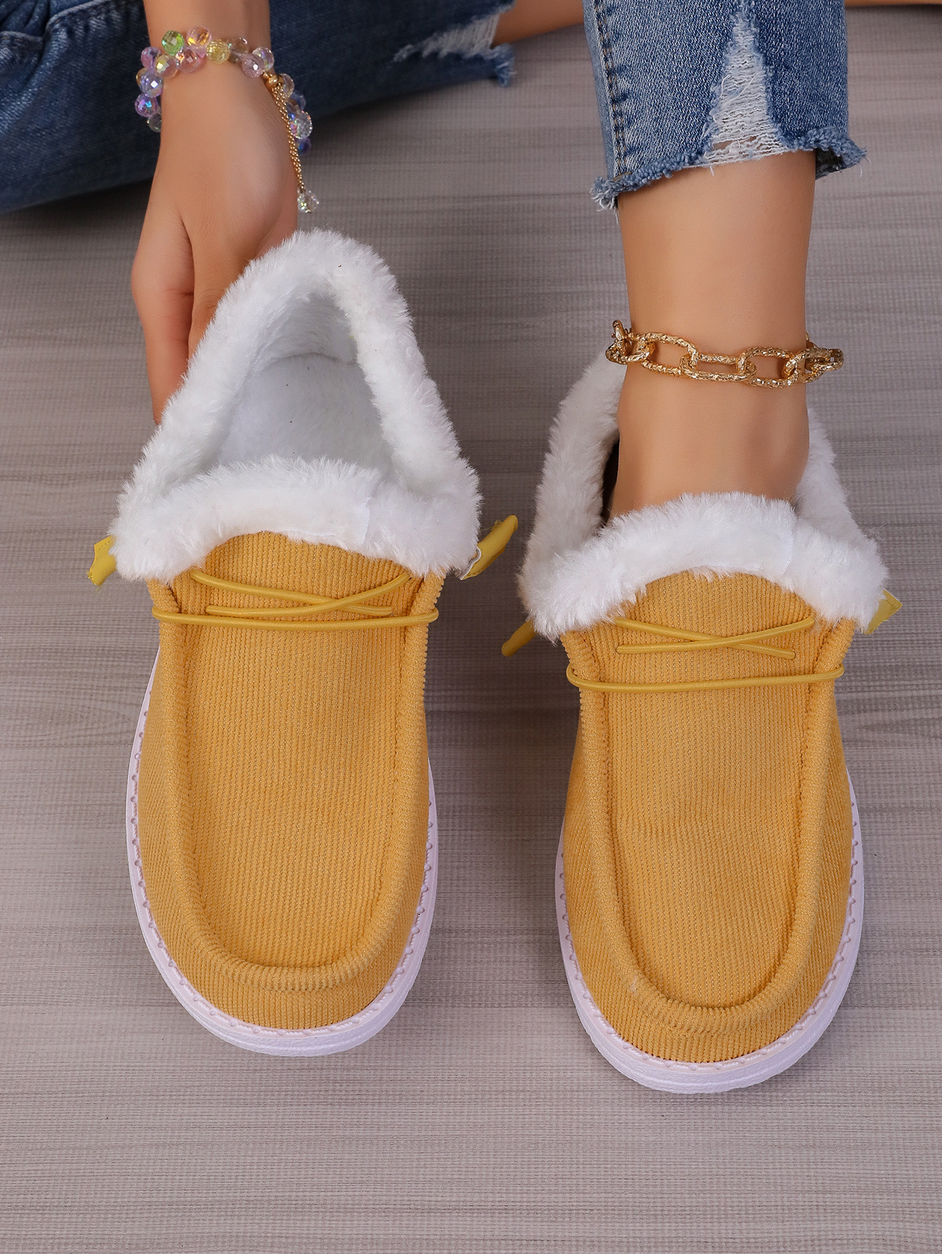 Winter Snow Boots For Women With Warm Wool Lining And Thick Sole_voghion.com