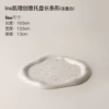 The tray long strip splashes ink white